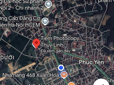 Bán đất 83m gần kđt xuân hòa phúc yên vĩnh phúc 1