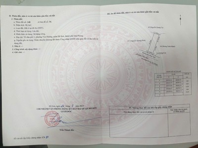 Bán lô đất rất đẹp 98 m2 nằm cạnh trường tiểu học Vạn Hương, Đồ Sơn. 5