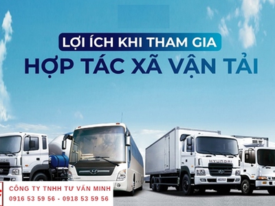 Hướng dẫn thành lập hợp tác xã vận tải 0