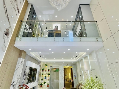 Ngay siêu thị emart - phan huy ích, khu phân lô vip. nhà 6 tầng có thang máy, chỉ 8.6 tỷ 1