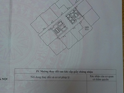 Chính chủ cần bán căn hộ 2409, ct4c, kđt xala - phúc la - hà đông - hà nội. 4