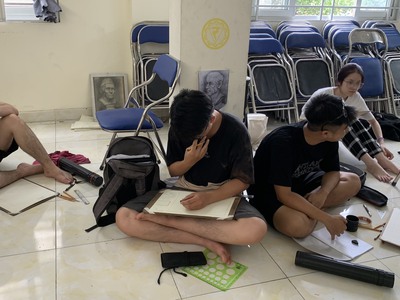 Học vẽ người cơ bản ở Trần Cung Nghĩa Tân 0