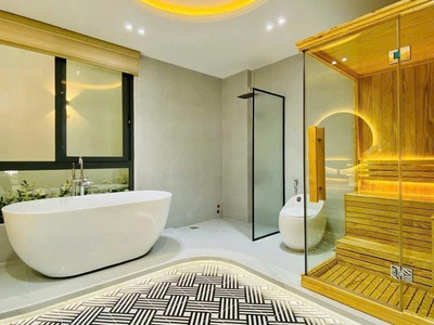  bán gấp  nhà 4 tầng luxury, gara ô tô   giá chỉ nhỉnh 9 tỷ 5