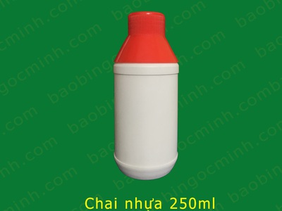 Chai nhựa HDPE 250ml đựng hóa chất 2