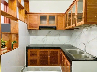 Nhà mới cực xinh 1 trệt 1 lửng 1 lầu full nội thất ngay bệnh viện q12 3