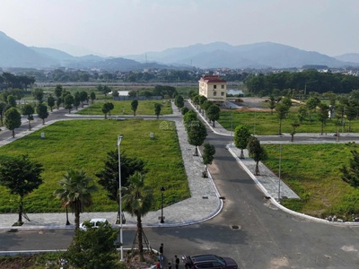 Quỹ căn duy nhất tại dự án centre ville lương sơn, giá chỉ từ 22 triệu/m2, sổ đỏ từ lô 1