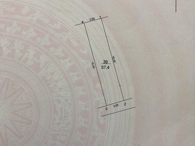 Bán đất, diện tích 58m2 tựu liệt, thanh trì, giá bán 5,x tỷ sổ đỏ chính chủ. 0