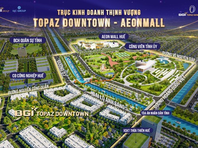 CHỈ 3.X TỶ - Sở hữu Shophouse Hoàng Quốc Việt - Kinh doanh sầm uất ngay  AEON MALL HUẾ 8