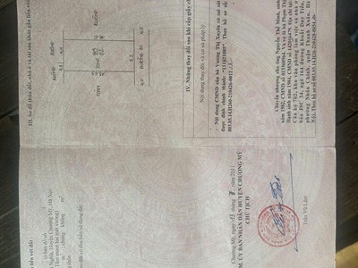 Bán đất pú nghĩa 82m full thổ cư 3