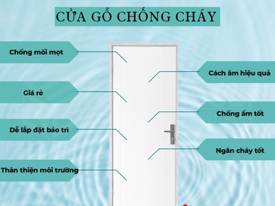 Cửa Gỗ MDF Melamine 2