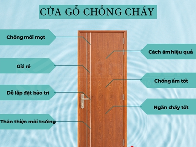 Cửa Gỗ MDF Melamine 3