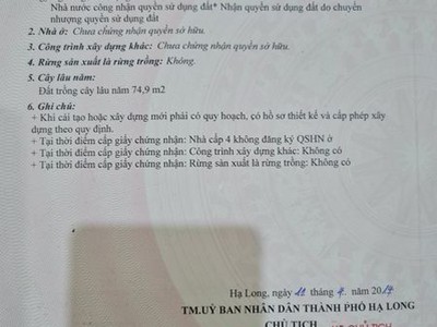 Chủ cần tiền bán ô đất mặt đg chính ql 18 đồn điền hà khẩu nhìn sang vin hạ long xanh 2