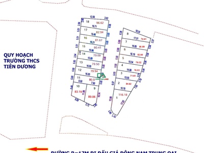 Bán đất đấu giá x6 tiên kha tiên dương đông anh -2 mặt đường 2