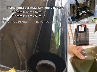 Màng Nhựa Pvc Dẻo Hologram Ánh Kim 7 Màu Altek may túi quà tặng, balo, bóp viết giá rẻ 12