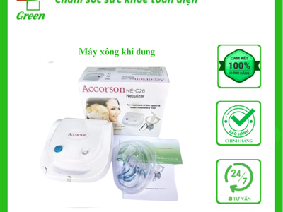 Máy xông khí dung Accorson NE C26 chính hãng tại Y Tế Green Thanh Hoá 0