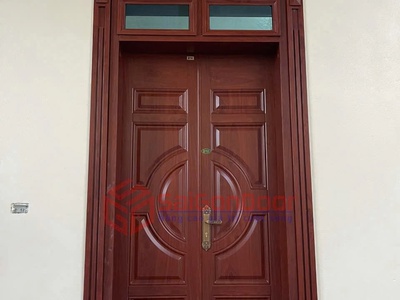 Cửa thép vân gỗ giải pháp cửa đẹp nhà sang 0