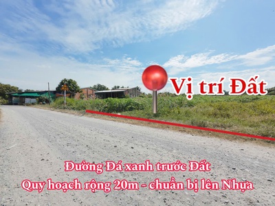 Bán lô đất đẹp như hoa khôi tại cẩm giang-gò dầu 15 45m full thổ cư đường lg 20m khu dân cư đông 0