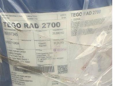 Phá bọt sản xuất mực in Tego Rad 2700 từ Evonik Đức 0