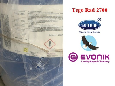 Phá bọt sản xuất mực in Tego Rad 2700 từ Evonik Đức 1