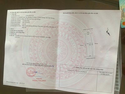 Cần bán nhanh 68m2 đất đường 17,5m nhánh Hoàng Quốc Việt chỉ 3,55 tỷ 0