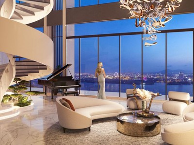 Bán lại căn 2 PN view sông Hàn căn hộ Sun Cosmo 1