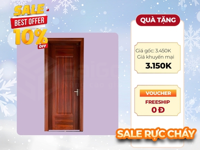 Cửa thép vân gỗ 1