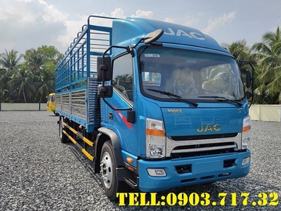 Bán xe tải JAC N900 thùng bạt tiêu chuẩn 7m động cơ Cummins giao xe ngay 2