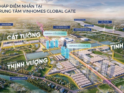 Quỹ căn view hồ 32ha ở Chung cư IMPERIA   MIK Vinhomes Cổ Loa 0