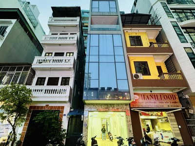 Cực Hiếm 37.5 Tỷ Mặt Phố Cạnh EVN 55M2 7 Tầng Thang Máy Lô Góc 2 Thoáng 0
