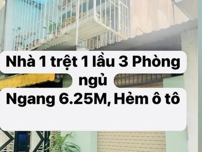 Giáp tân phú - hẻm ô tô sát mặt tiền - 2 tầng - 3pn - 82m ngang 6.3 nhỉnh 5 tỏi xíu 0
