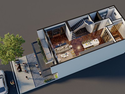 Shophouse/nhà liền kề 3 tầng BGI - Hoàng Quốc Việt Huế 1