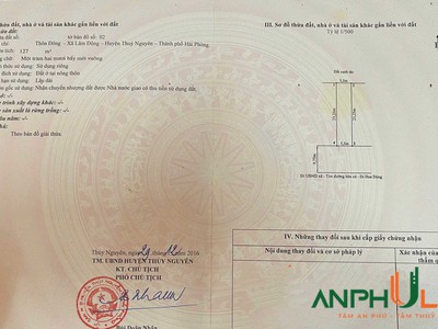 Bán lô đất hàng hiếm mặt đường liên xã 203 Lâm Động, Thuỷ Nguyên, Hải Phòng 2
