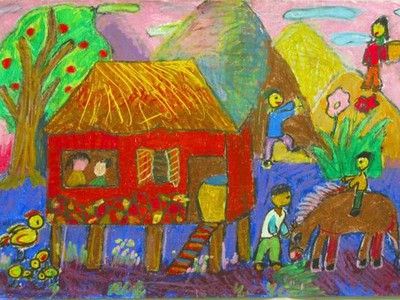 Lớp dạy bé vẽ tranh 0