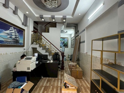 Nhà 1 trệt 2 lầu khu nhà phố cao cấp đường 6m hiệp thành 13 giáp gò vấp 2