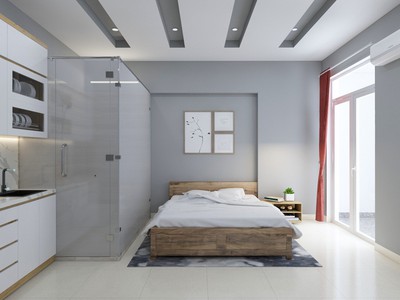 Căn hộ studio ban công thoáng ven sông Quận 7 3