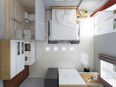 Căn hộ studio ban công thoáng ven sông Quận 7 5