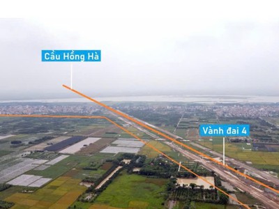 Sở hữu đất 92,5m5 vị trí đắc địa đường cổng đông, hồng hà, đan phượng 0