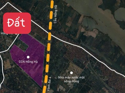 Sở hữu đất 92,5m5 vị trí đắc địa đường cổng đông, hồng hà, đan phượng 1