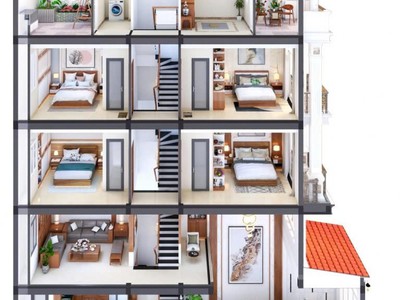 Giảm 1 tỷ nhà 5 tầng sát vạn phúc city td, 57m2, 4x14m chỉ 8.x tỷ 3