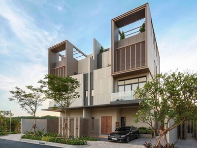 Biệt thự song lập - khu coumpou yên tĩnh, riêng tư, an ninh 3 lớp 3
