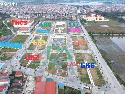 Bán đất đấu giá xã thụy lâm huyện đông anh view vườn hoa 2