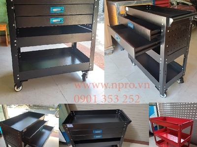 Cần bán xe đẩy đồ nghề, tủ dụng cụ 4