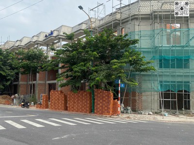 Nhà phố thổ cư 100  5x16m  tại hòa lợi, bến cát   giá 2,66 tỷ   gần vsip 2, đồng an 2, cách tp mới 4