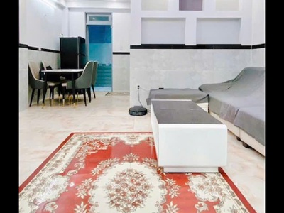 Chỉ 5,5 tỷ có ngay nhà hẻm xe hơi phạm văn chiêu gò vấp 50 m2, 5 tầng , nhà gần chợ thạch đà 0