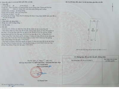 Bán 100m2 đất thổ cư giá rẻ nhất khu vực sát bìa làng cán khê-đông anh 3