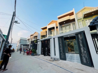 Bán Nhà Trệt Lầu Xát BV Huyết học 95m2 Bình Chánh 1tỷ70TR 0