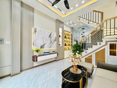  nhà đẹp  gò vấp - full nội thất - 30m2 - hẻm ba gác - cách đường số 1 chỉ 50m - 5 phút ra công 1