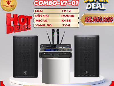 Combo Loa Karaoke V7 - Bộ sản phẩm hoàn hảo cho giải trí tại nhà 0