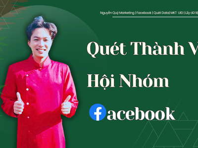 Quét thành viên nhóm facebook   Tool quét data Facebook 0