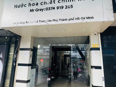 Cho thuê mb tầng trệt kd mặt tiền- đ.âu cơ, p.phú trung, q.tân phú, hcm 0